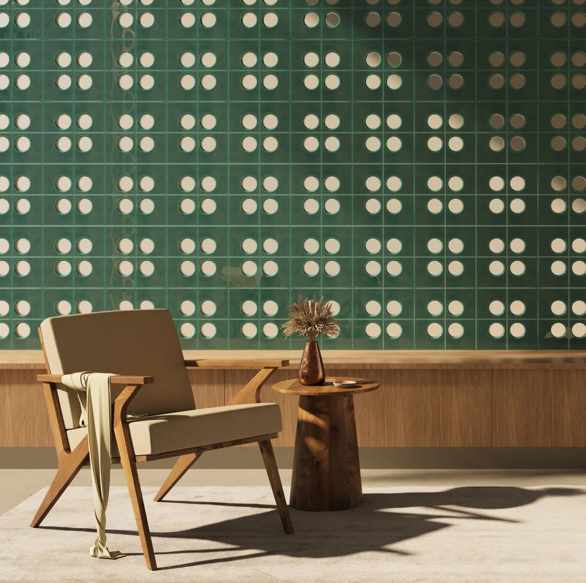 Celosías cerámicas Jade Haus Arq.