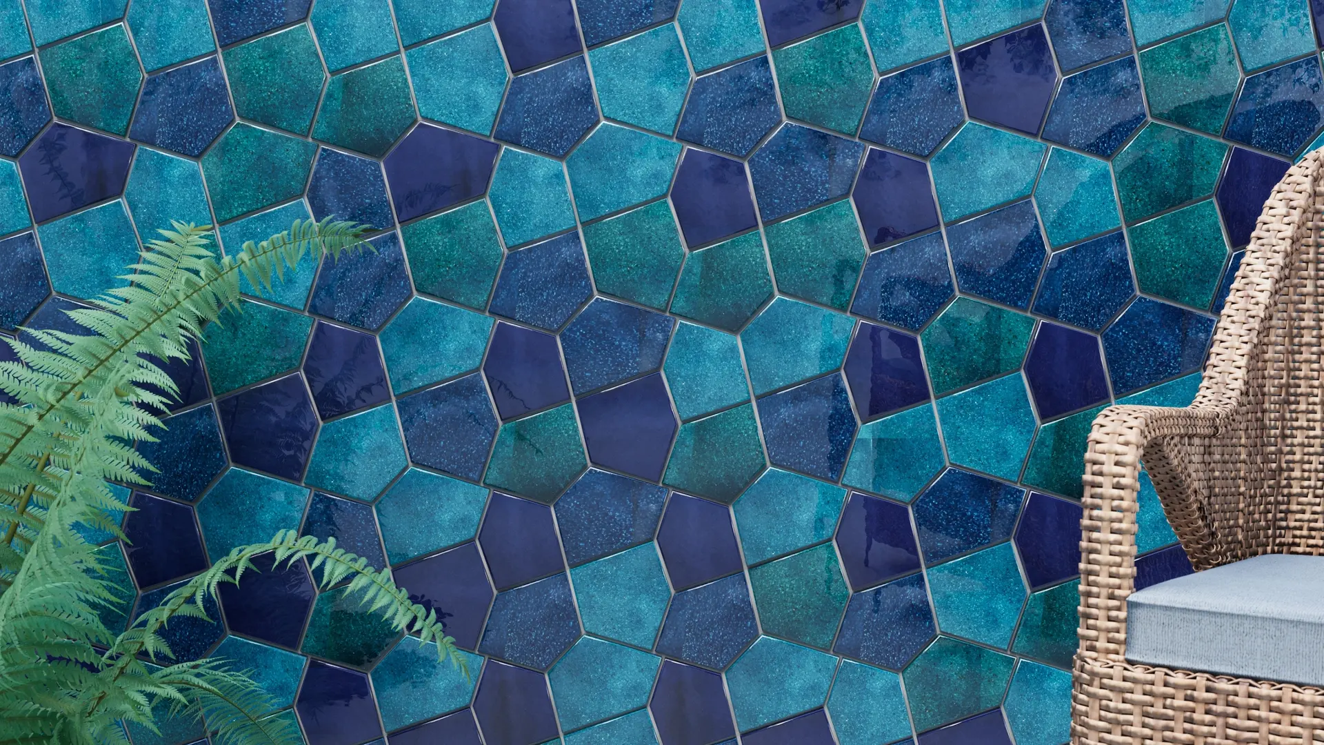 Azulejos artesanales Jade Haus Arq.