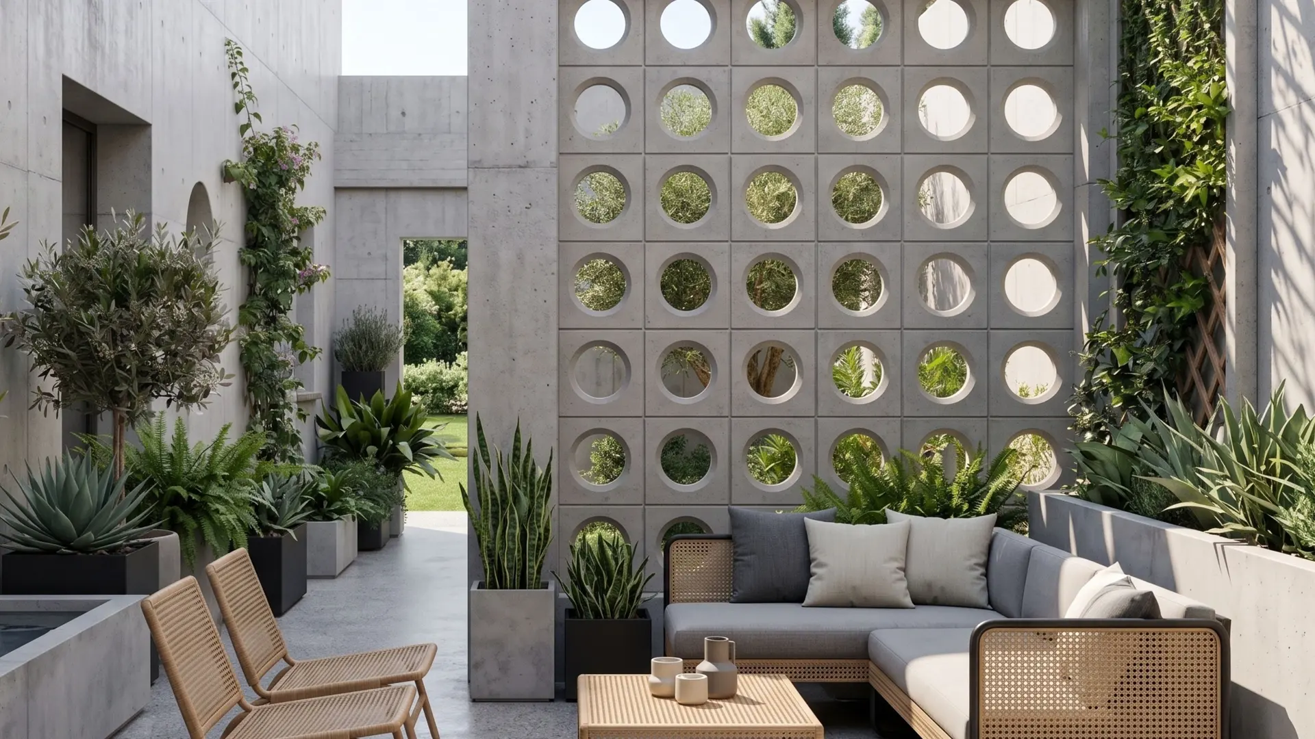 Celosías cerámicas Jade Haus Arq.