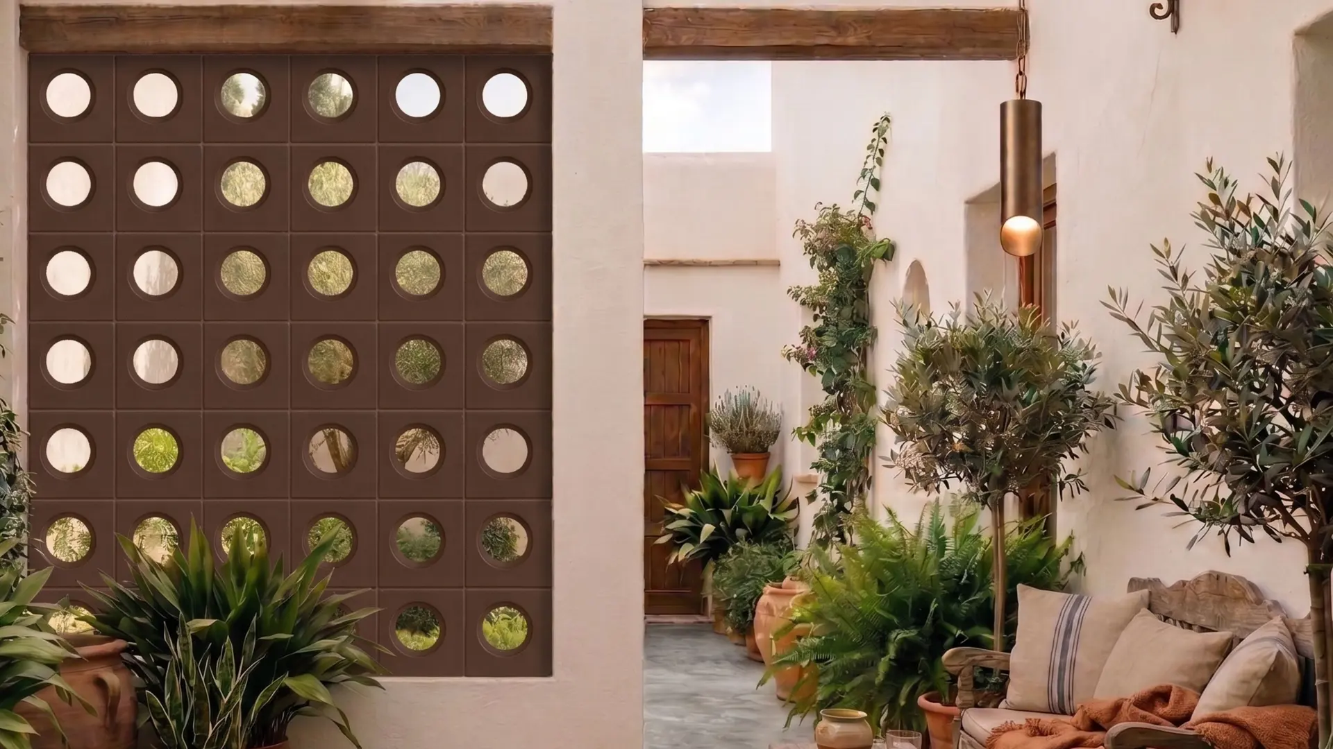 Celosías cerámicas Jade Haus Arq.